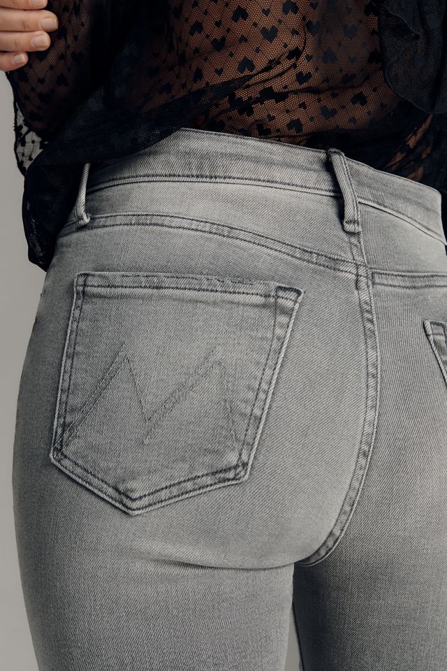 MOTHER The Doozy Fray High-Rise Flare Jeans #3