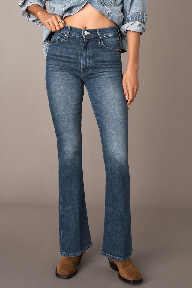 MOTHER Weekender Skimp Mid-Rise Flare Jeans #1