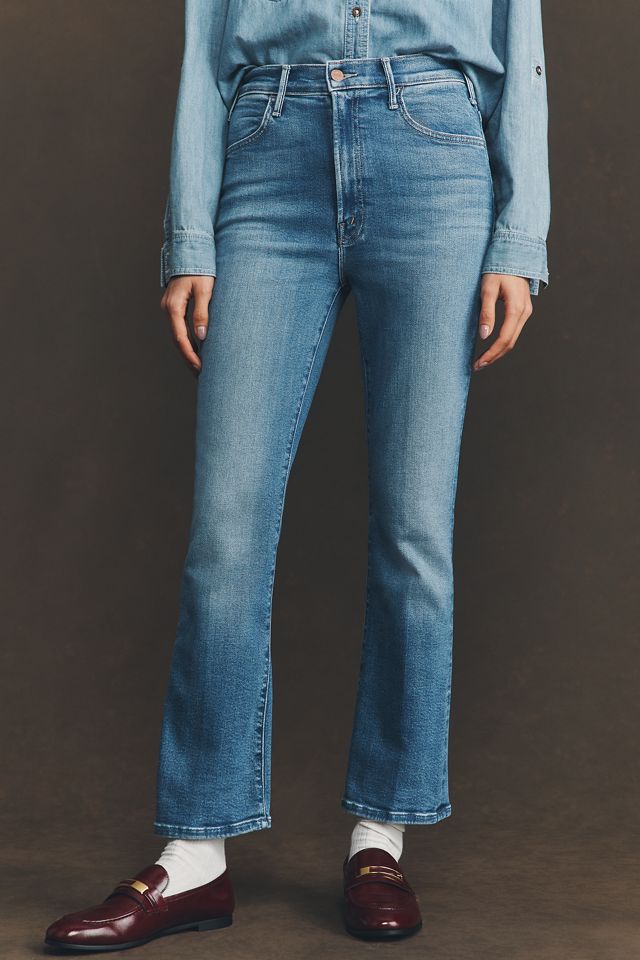 MOTHER The Hustler Mid-Rise Ankle Jeans #1