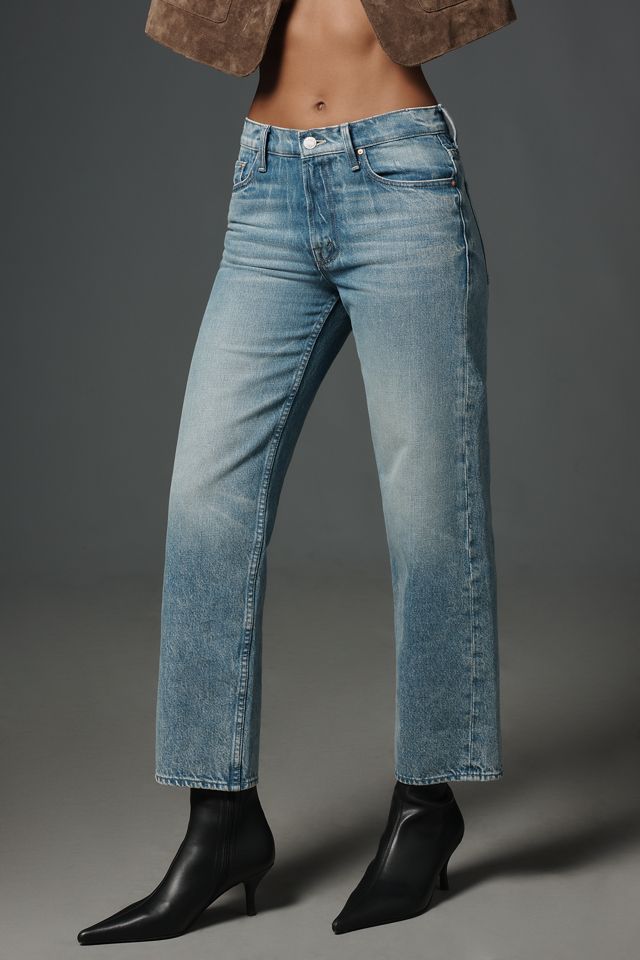 MOTHER Newbie Ankle High-Rise Straight Jeans #1