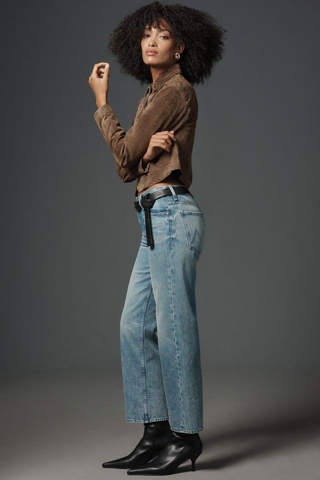 MOTHER Newbie Ankle High-Rise Straight Jeans #4