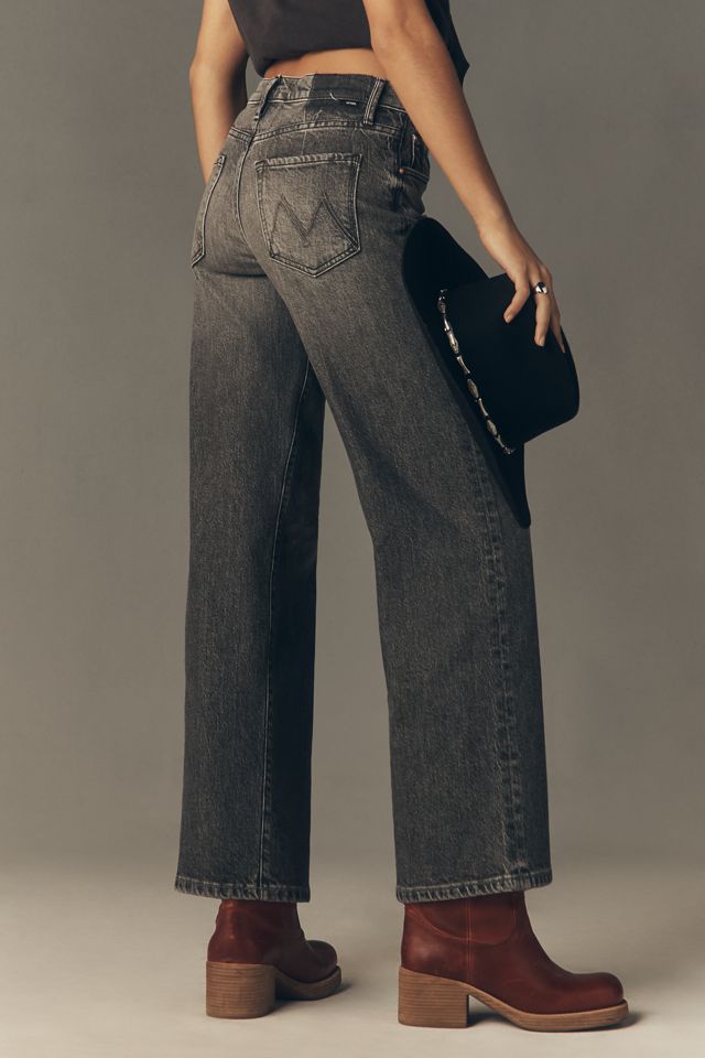 MOTHER The Maven Ankle Mid-Rise Wide-Leg Jeans #2