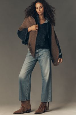 MOTHER The Dodger Flood High-Rise Straight-Leg Jeans