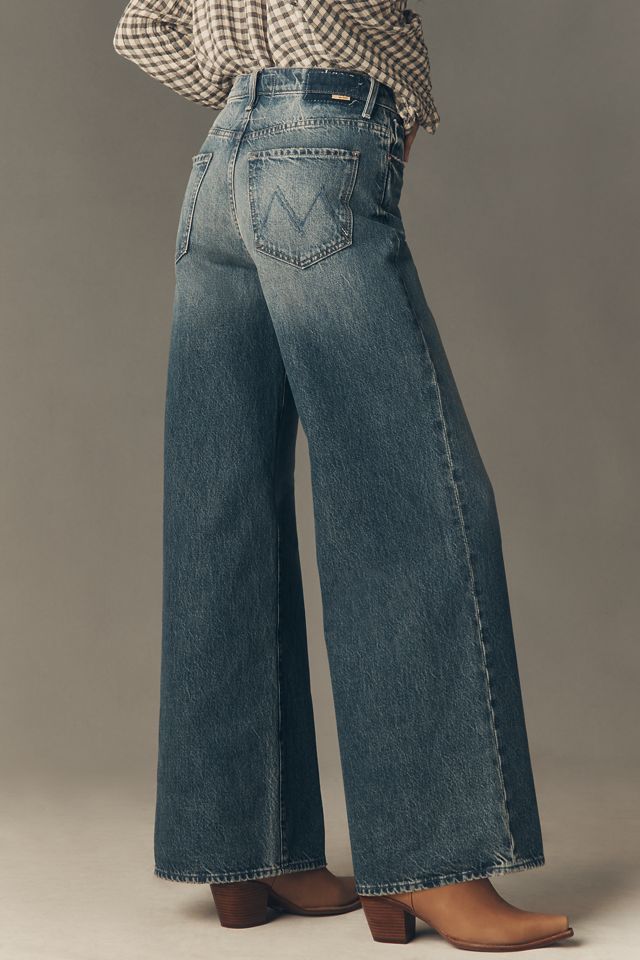 MOTHER The Ditcher Roller High-Rise Wide-Leg Jeans #3
