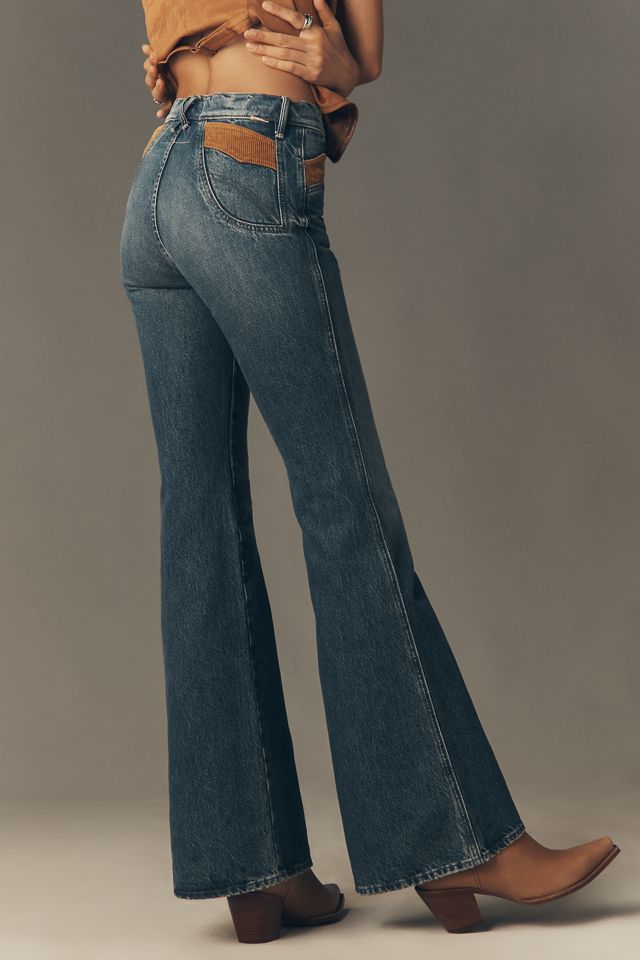 MOTHER Pointy Pocket Doozy High-Rise Wide-Leg Jeans #3