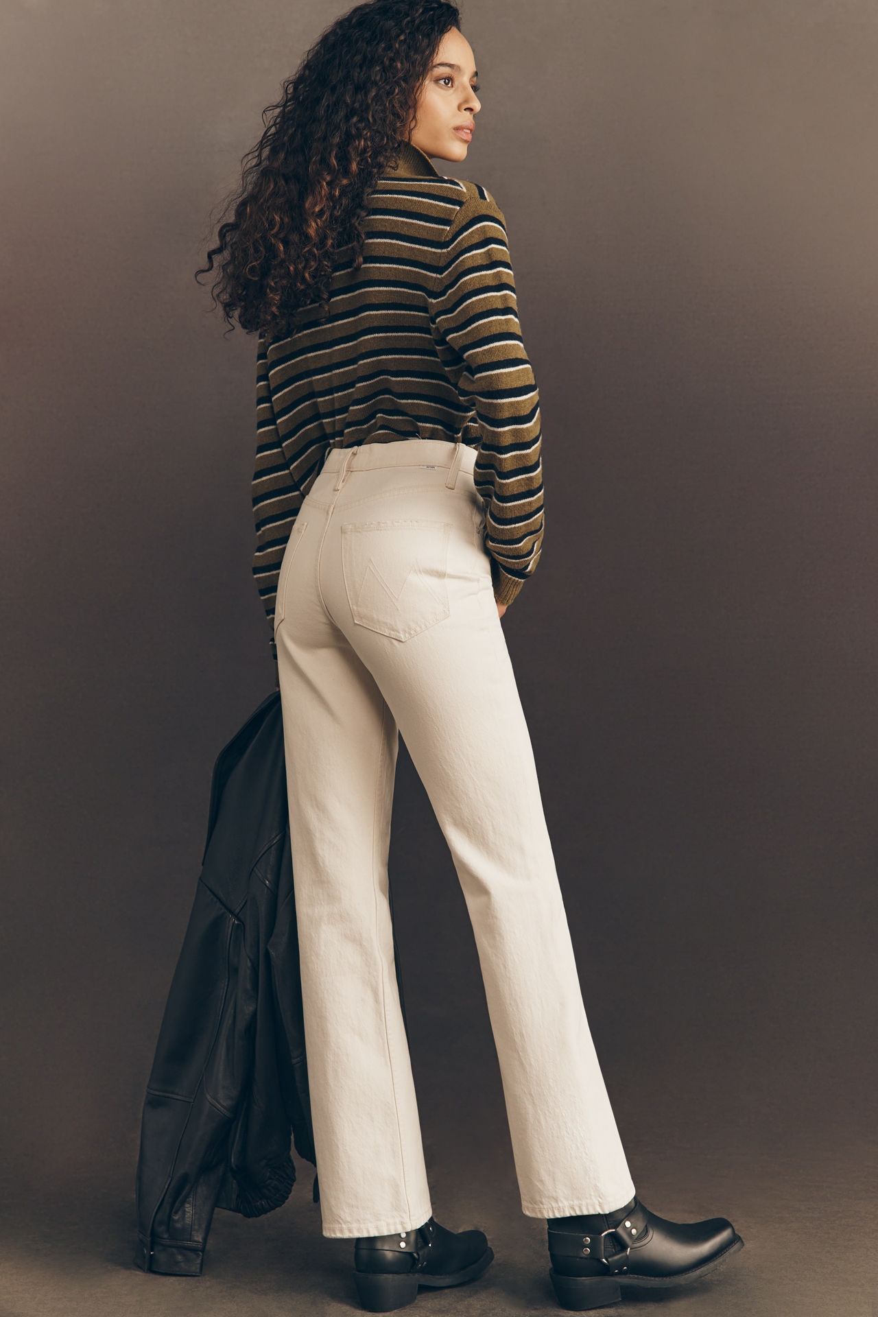 MOTHER Scooter Skimp High Rise Bootleg Jeans