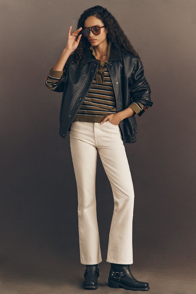 MOTHER Scooter Skimp High Rise Bootleg Jeans | Anthropologie