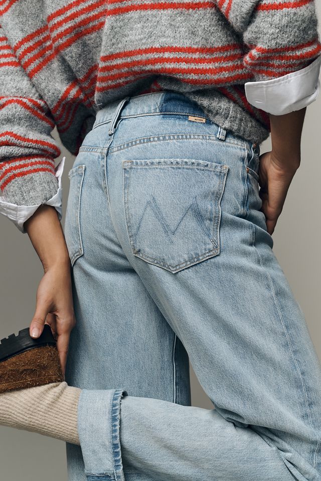 MOTHER Dodger High-Rise Relaxed Straight-Leg Jeans #1
