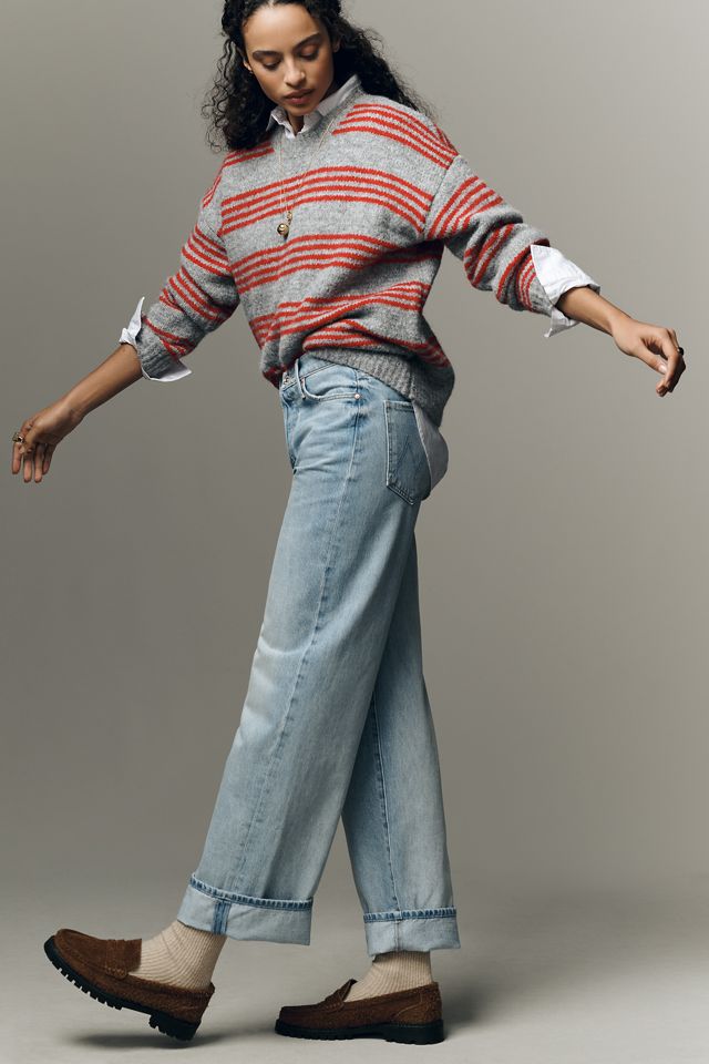 MOTHER Dodger High-Rise Relaxed Straight-Leg Jeans #3