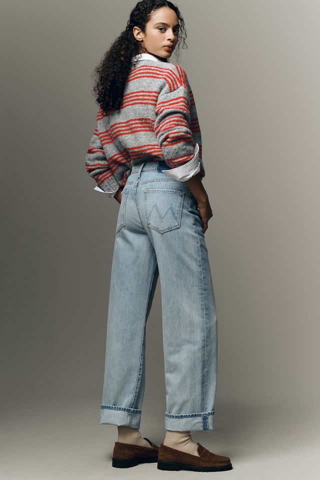 MOTHER Dodger High-Rise Relaxed Straight-Leg Jeans #4