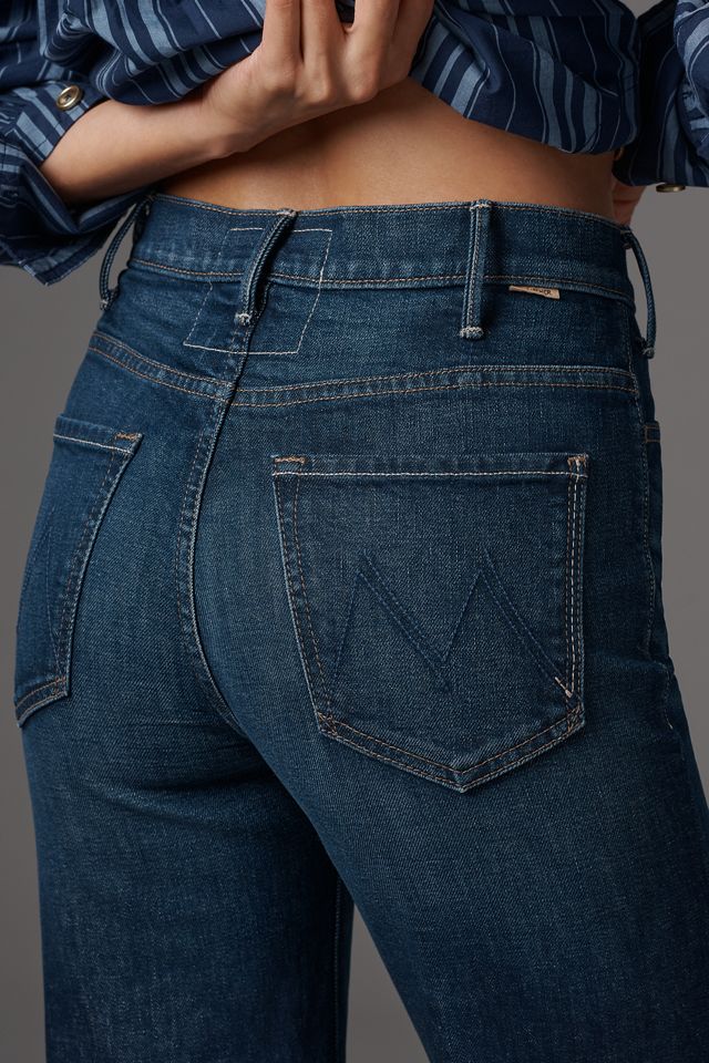 MOTHER Hustler Roller Sneak High-Rise Wide-Leg Jeans #2