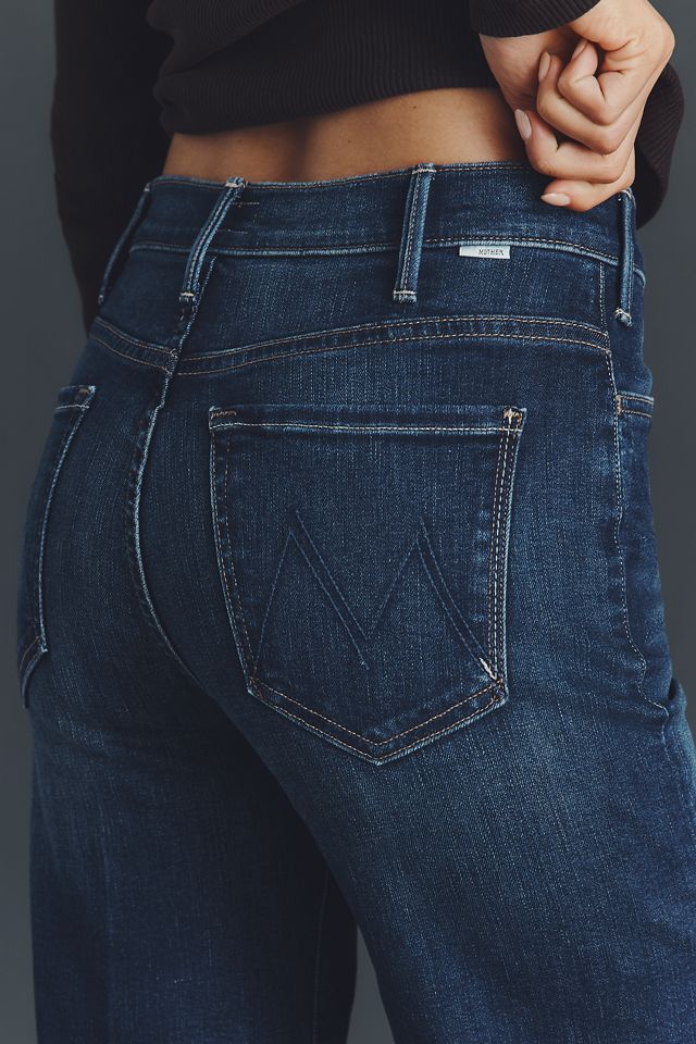 MOTHER Hustler Roller Sneak High-Rise Wide-Leg Jeans #3