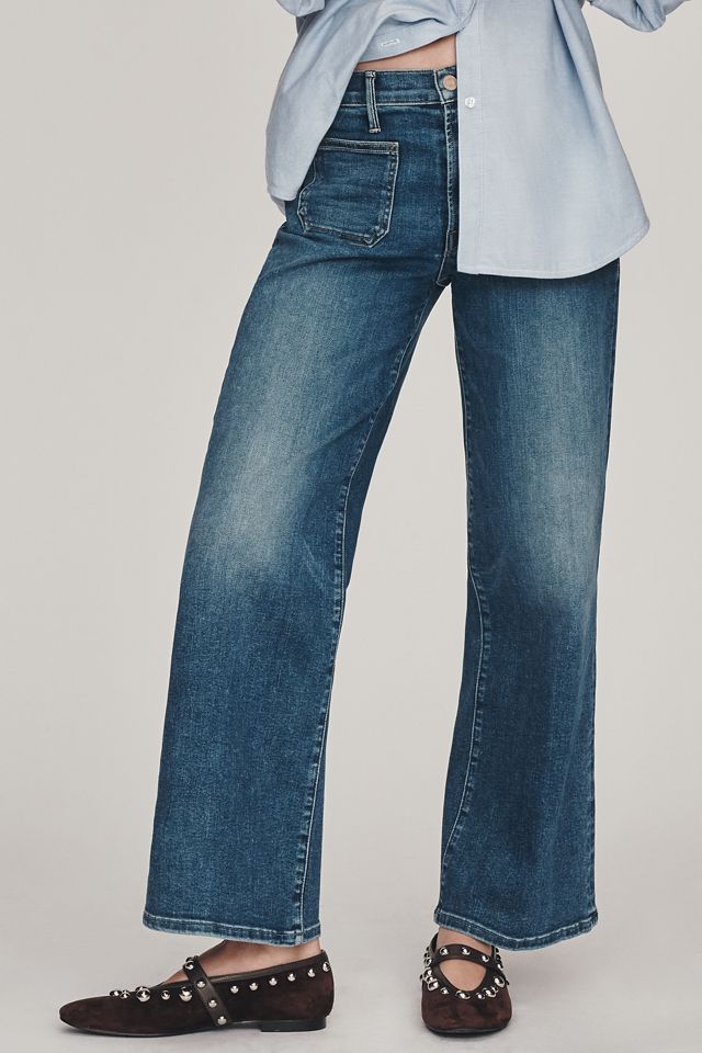 MOTHER The Maven Ankle Mid-Rise Straight-Leg Jeans #3