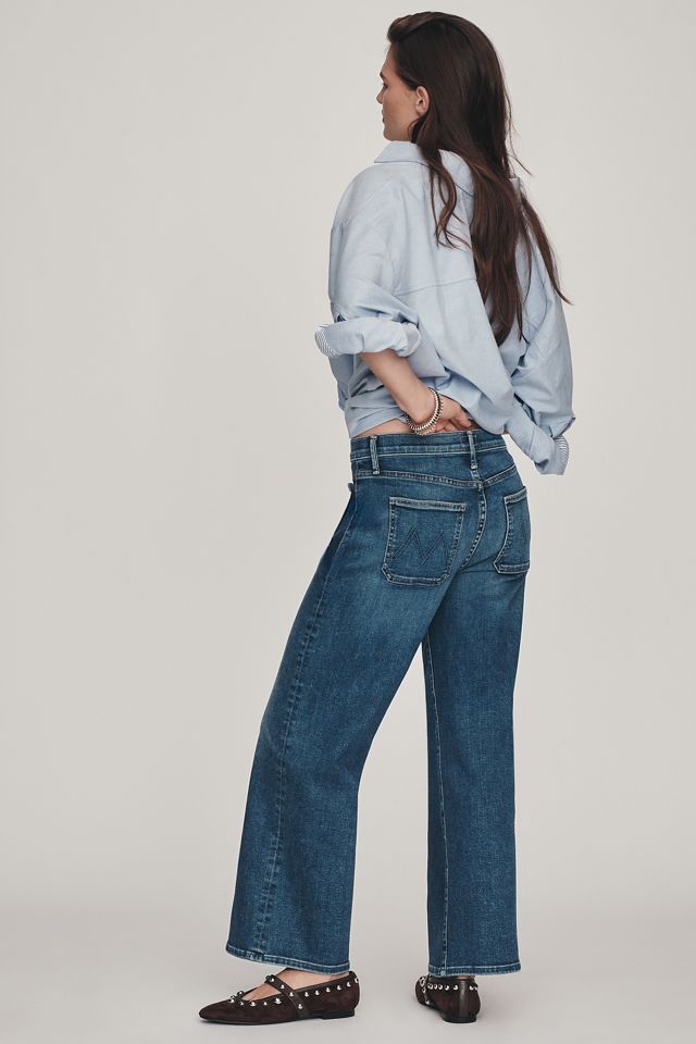 MOTHER The Maven Ankle Mid-Rise Straight-Leg Jeans #4