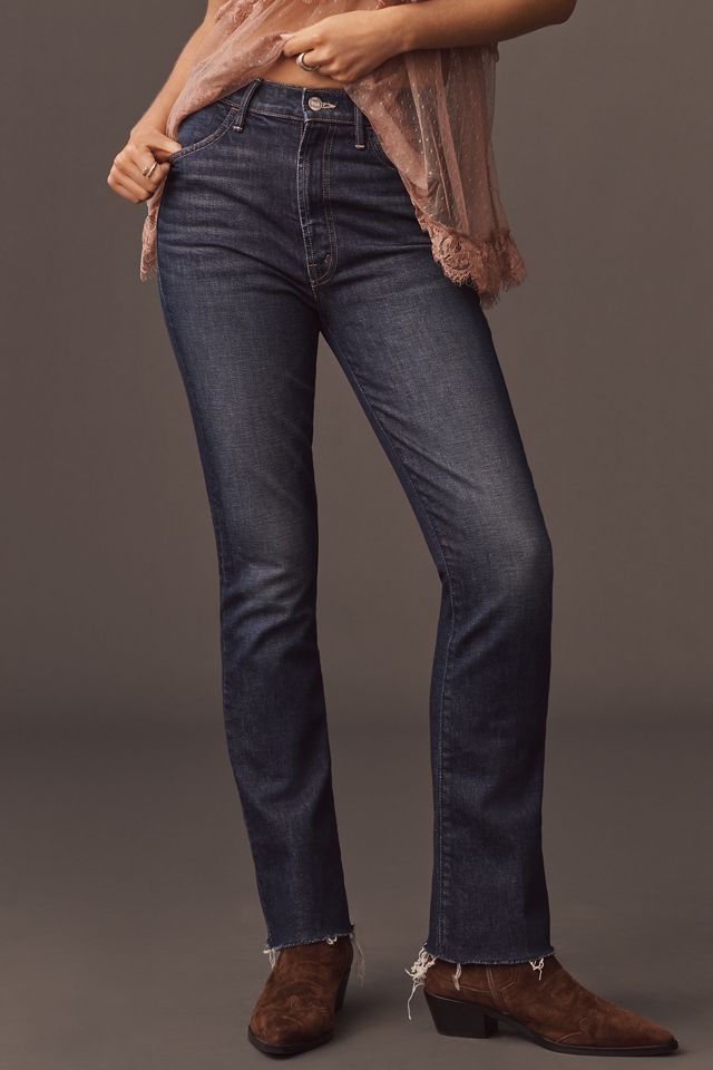Mother Hustler Flood High-Rise Ankle Jeans #1
