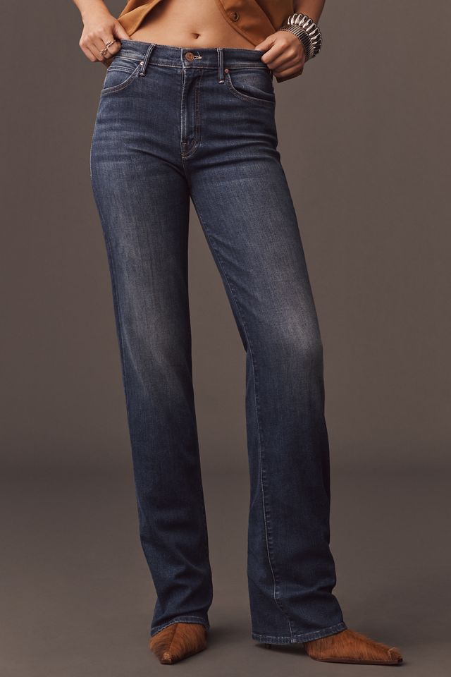 MOTHER Kick It Mid-Rise Straight jeans #1