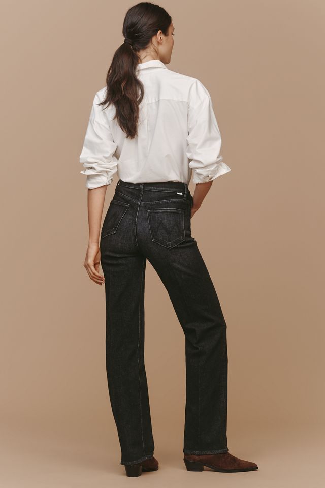 MOTHER Rambler Zip High-Rise Straight jeans #2