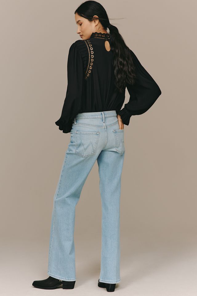 MOTHER The Bookie Sneak High-Rise Bootcut Jeans #3