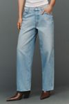 MOTHER Delinquent Mid-Rise Tapered Jeans