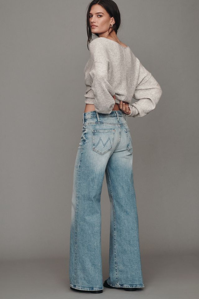 MOTHER The Hustler Roller Sneak High-Rise Wide-Leg Jeans #3