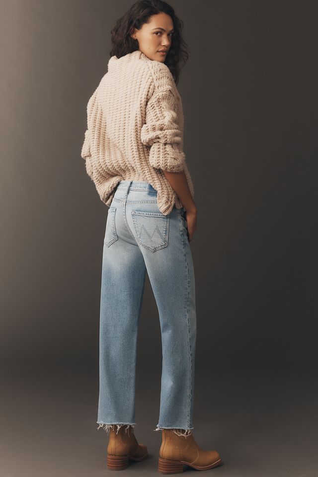 MOTHER Kick It Ankle Mid-Rise Straight-Leg Jeans #2