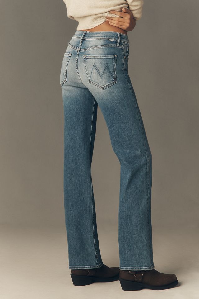 MOTHER The Kick It Mid-Rise Straight-Leg Jeans #2