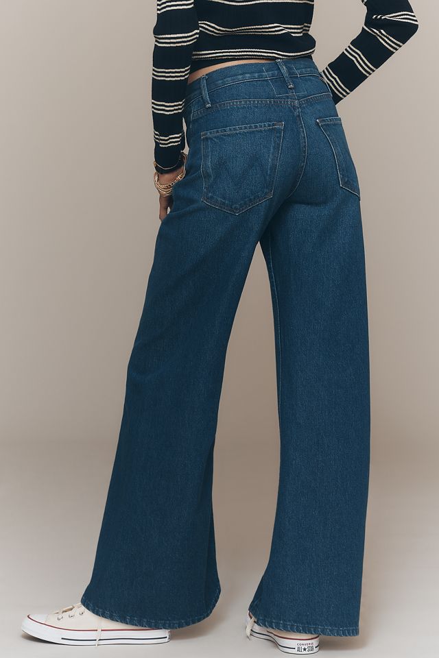 MOTHER Lemon Twist High-Rise Wide-Leg Jeans #4