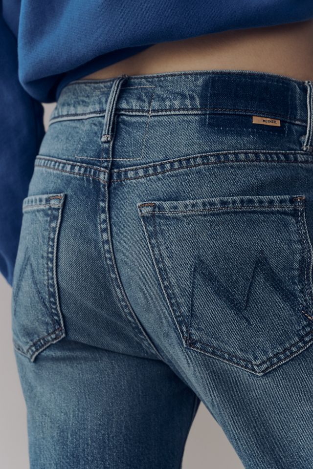 MOTHER Kick It Ankle High-Rise Straight-Leg Jeans #1