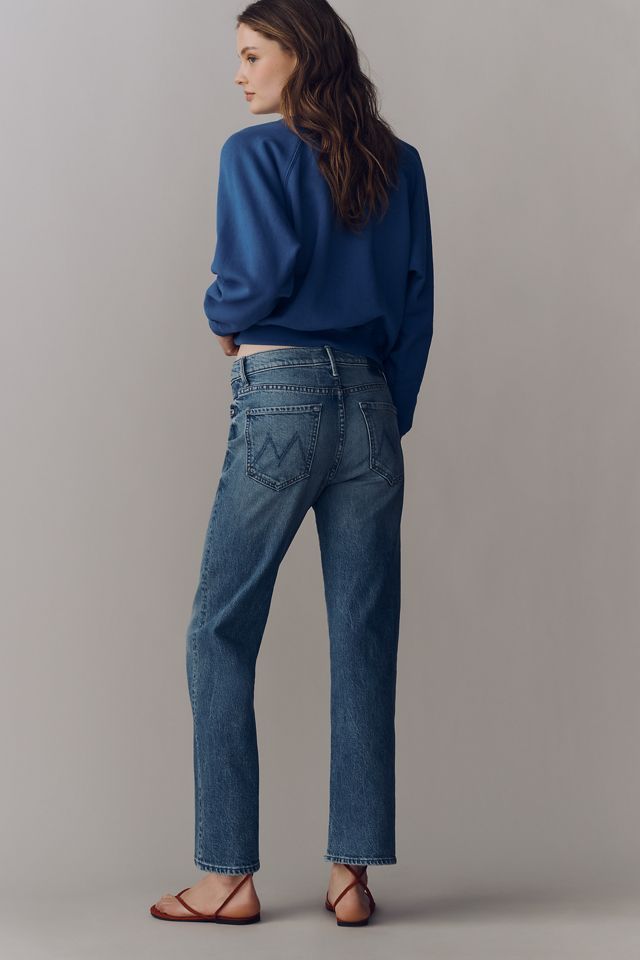 MOTHER Kick It Ankle High-Rise Straight-Leg Jeans #4