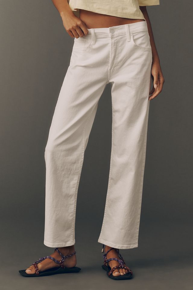 MOTHER Newbie Ankle Mid-Rise Relaxed Straight-Leg Jeans #2