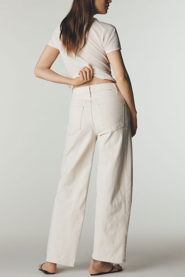 MOTHER Half-Pipe Ankle High-Rise Barrel Jeans