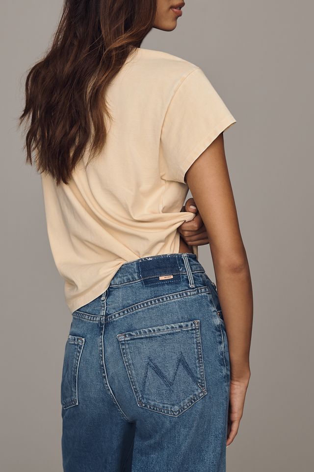 MOTHER Tunnel Vision Sneak High-Rise Straight-Leg Jeans #2
