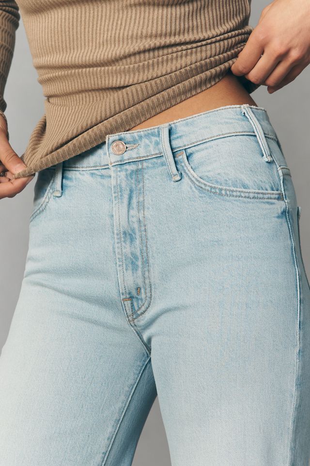 MOTHER Hustler Roller Skimp High-Rise Wide-Leg Jeans #3
