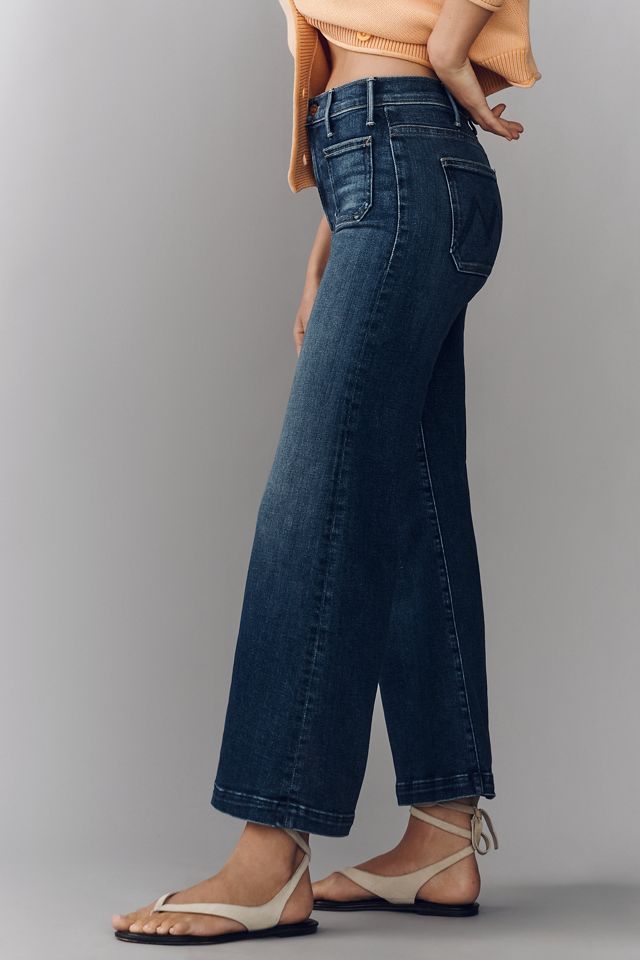 MOTHER The Hustler Petite Roller Sneak Jeans #2