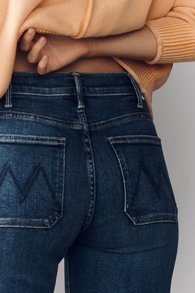 MOTHER The Hustler Petite Roller Sneak Jeans #3