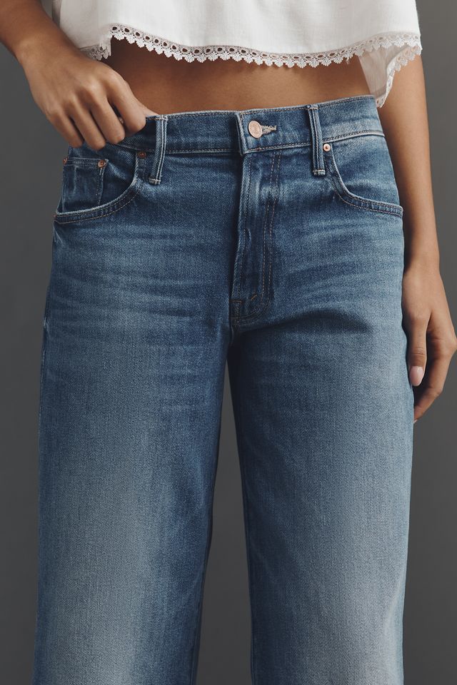 MOTHER The Maven High-Rise Wide-Leg Jeans #1