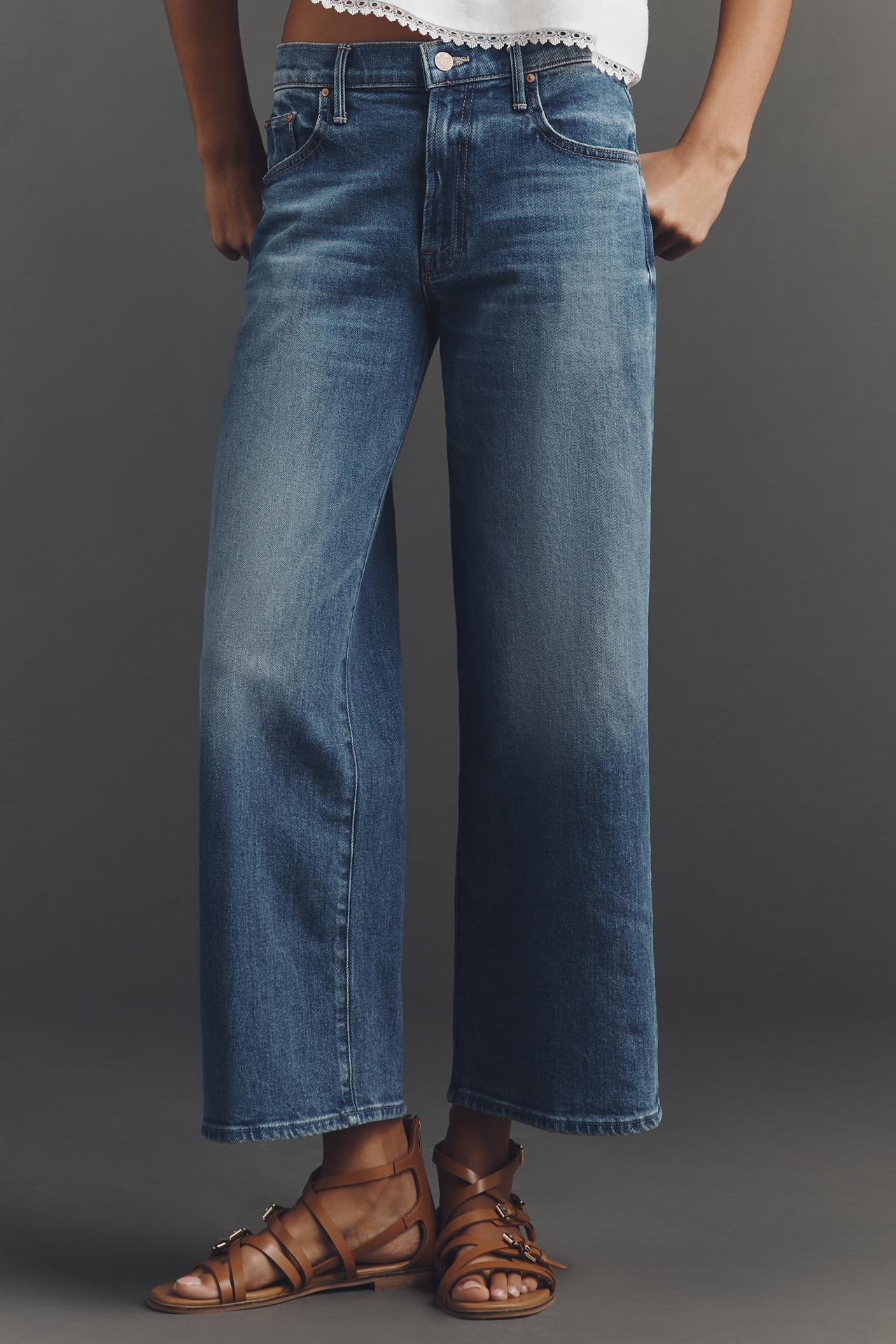 MOTHER The Maven High-Rise Wide-Leg Jeans