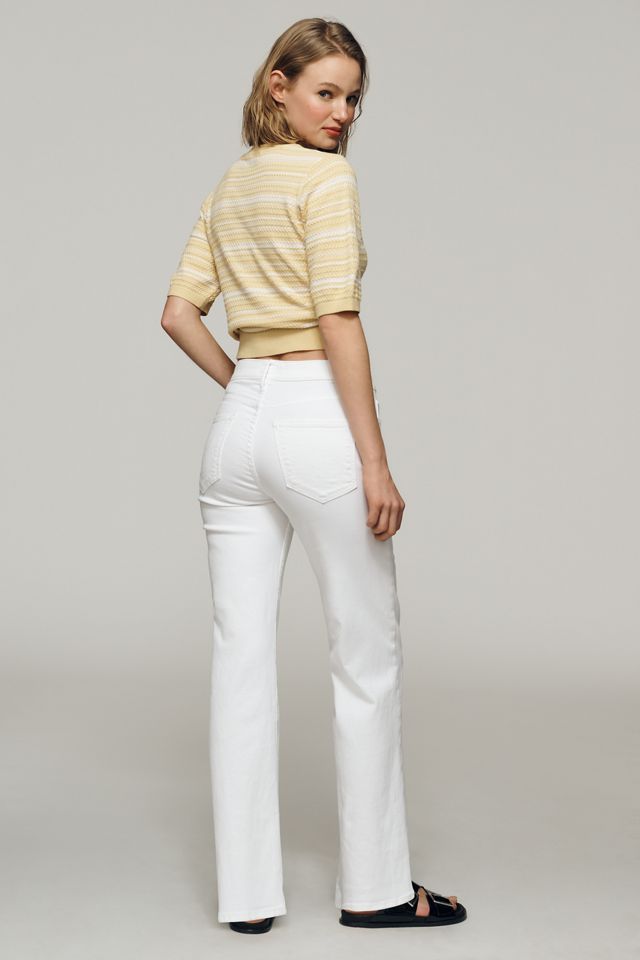 MOTHER Kick It Flood High-Rise Straight-Leg Jeans #4