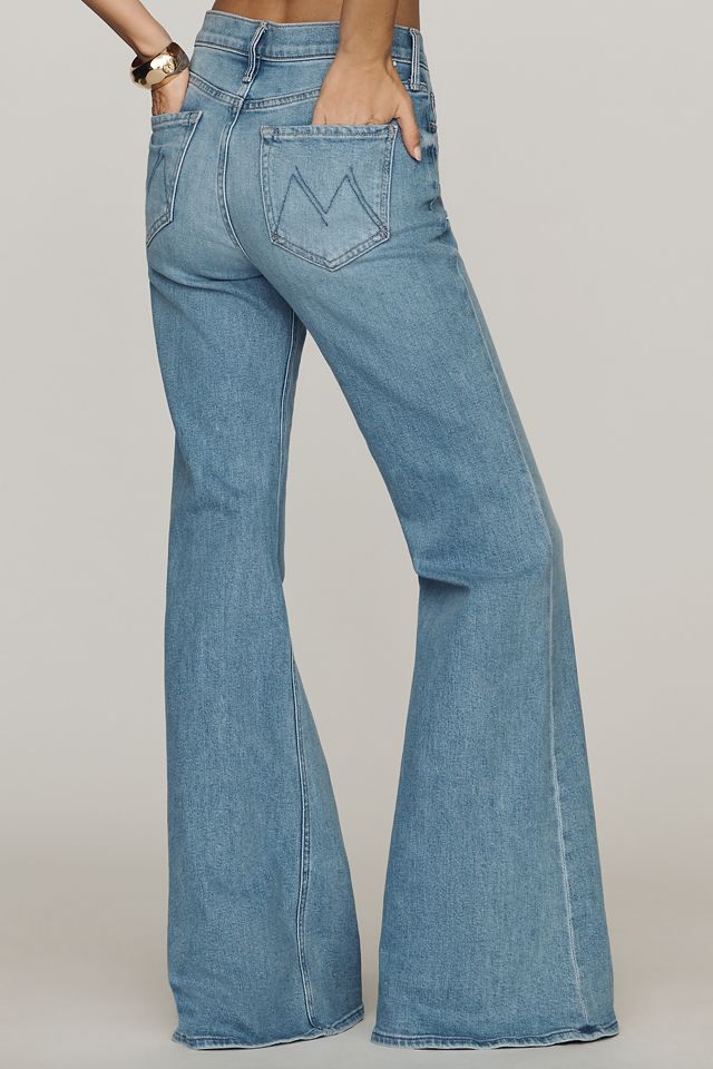 MOTHER Doozy Mid-Rise Flare Jeans | Anthropologie