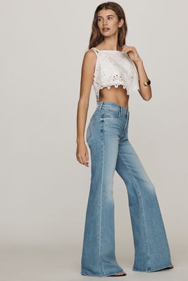 MOTHER Doozy Mid-Rise Flare Jeans