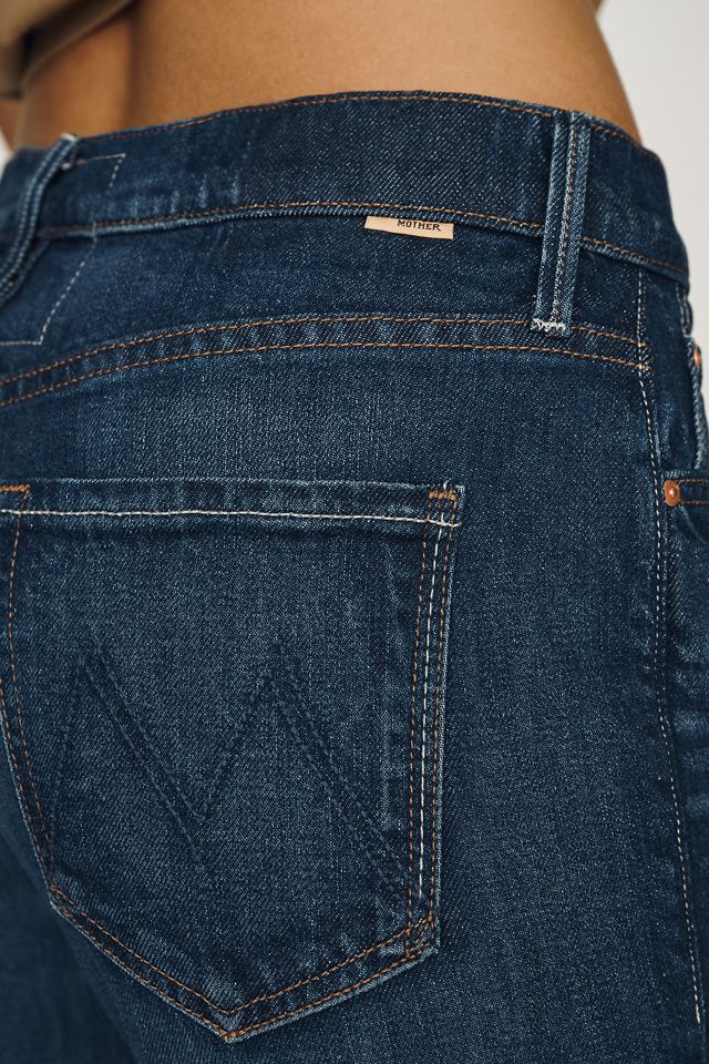 MOTHER Kick It Mid-Rise Straight-Leg Jeans #1