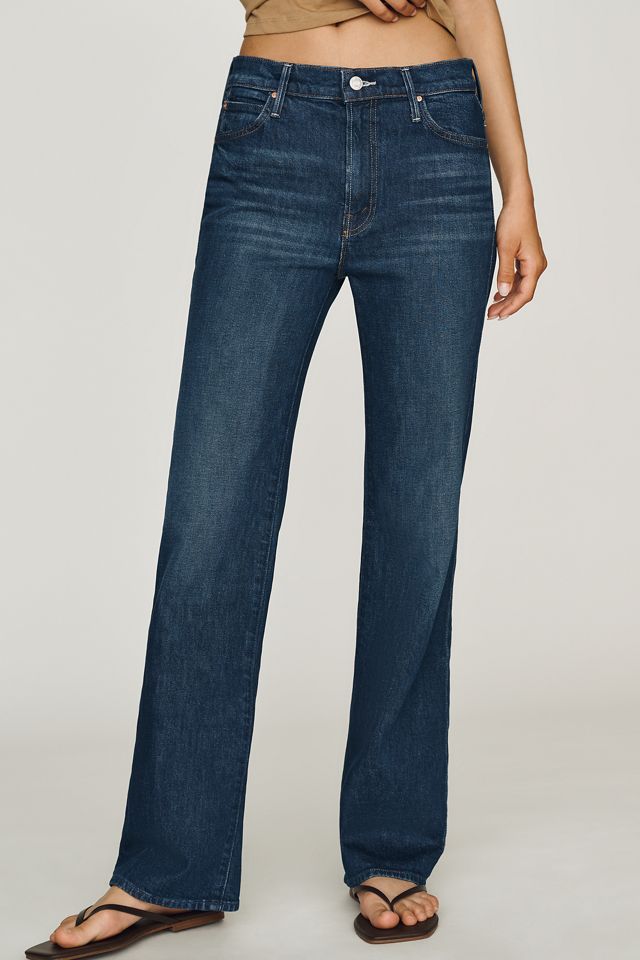 MOTHER Kick It Mid-Rise Straight-Leg Jeans #2