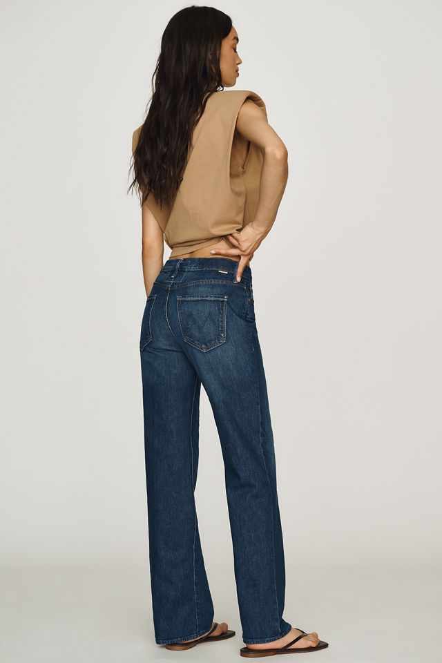 MOTHER Kick It Mid-Rise Straight-Leg Jeans #3