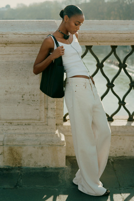 MOTHER Lemon Twist Skimp High-Rise Flare Jeans | Anthropologie