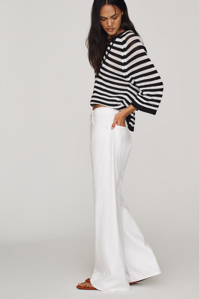 MOTHER Lemon Twist Skimp High-Rise Flare Jeans #2