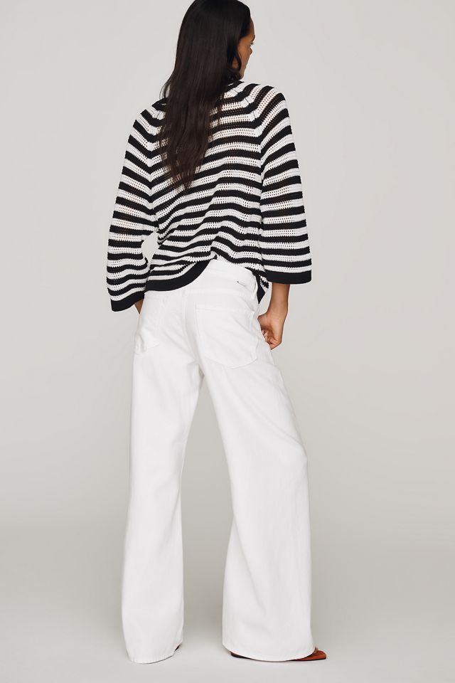 MOTHER Lemon Twist Skimp High-Rise Flare Jeans #4