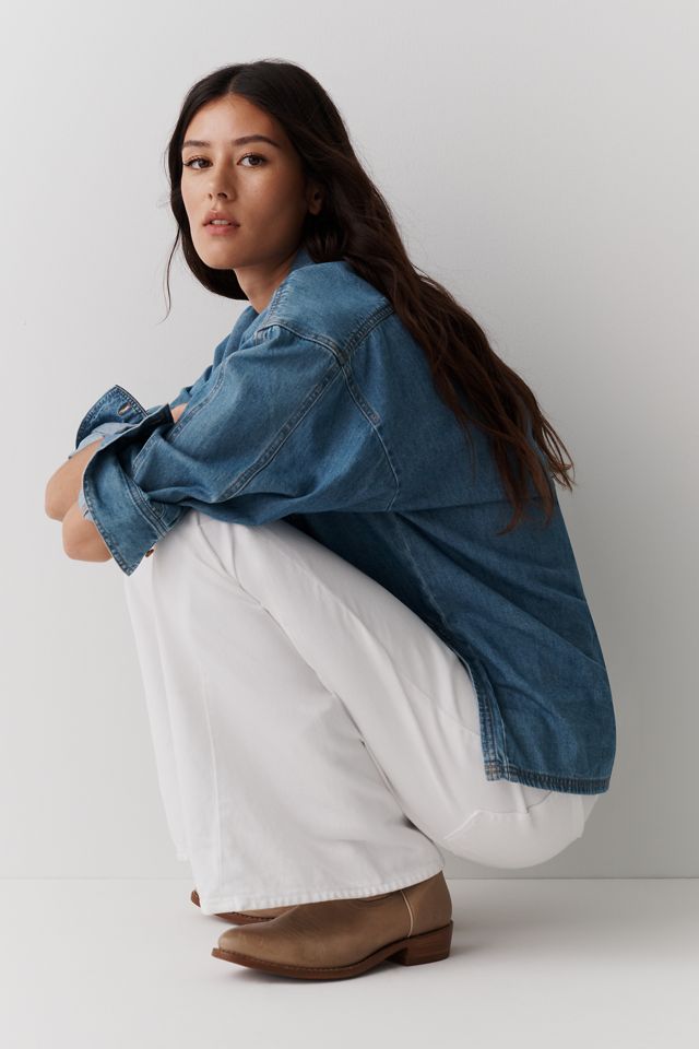 MOTHER Lemon Twist Skimp High-Rise Flare Jeans #4
