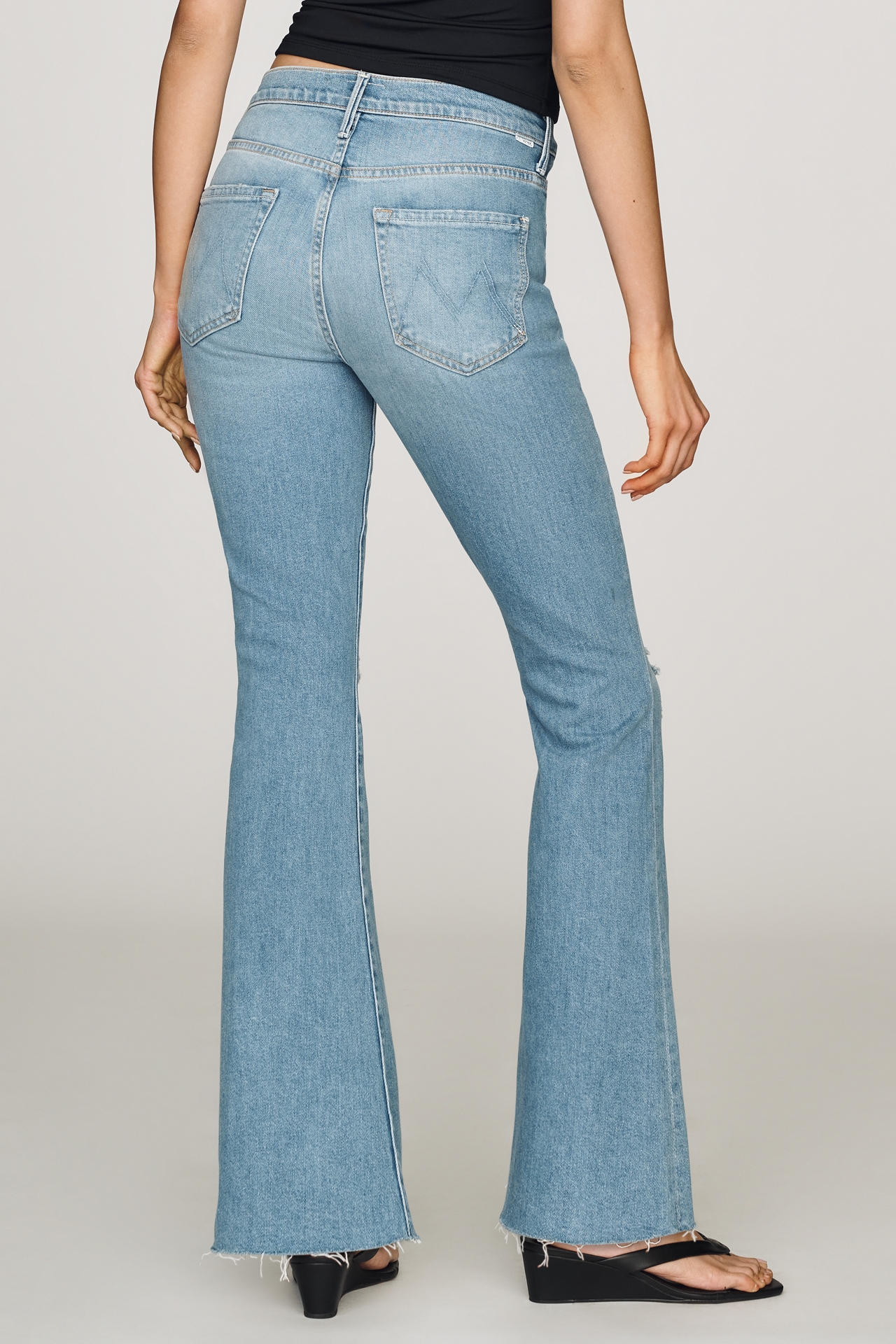 MOTHER Weekender High-Rise Bootcut Jeans