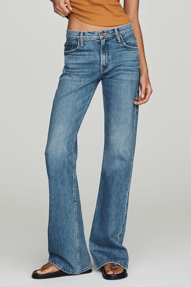 MOTHER Jinx Heel Mid Rise Bootleg Jeans | Anthropologie