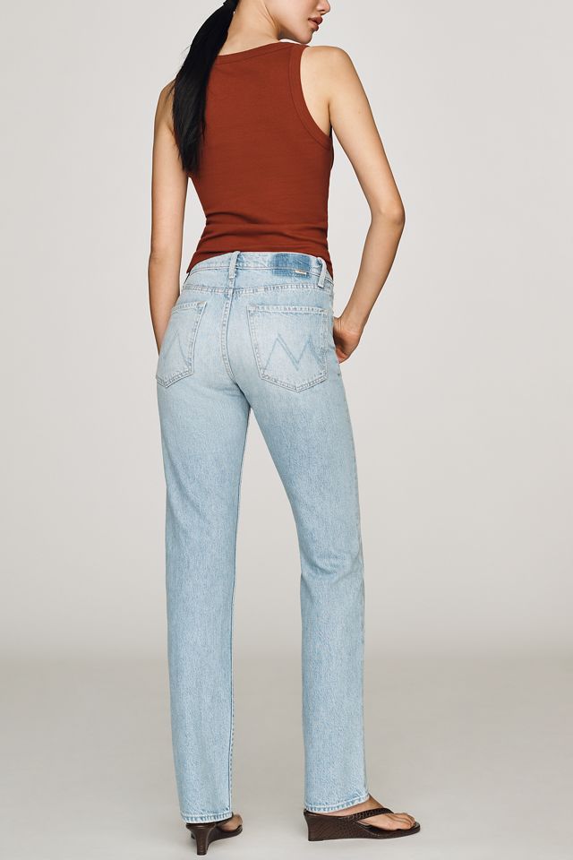 MOTHER Tomcat Skimp High-Rise Straight-Leg Jeans | Anthropologie